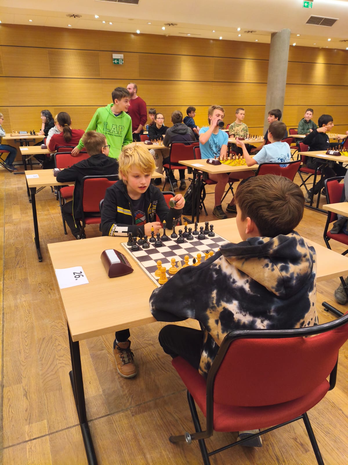 A další již zkušený oddílový hráč Jára Drahoš